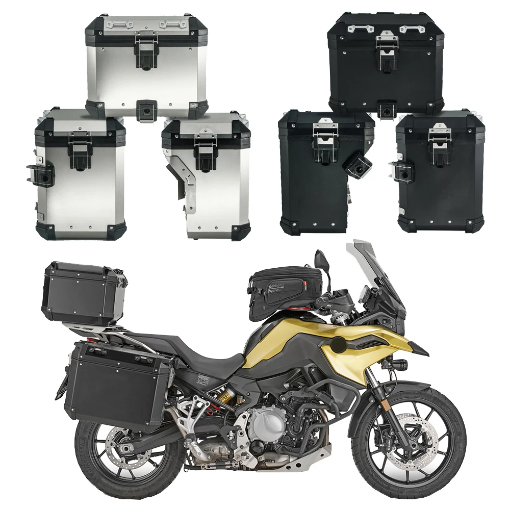 For BMW F750GS F850GS ADV Adventure F750 F850 F 750 850 GS 2018-2023 Motorcycle Panniers Saddlebag Top Case Box Aluminum Luggage