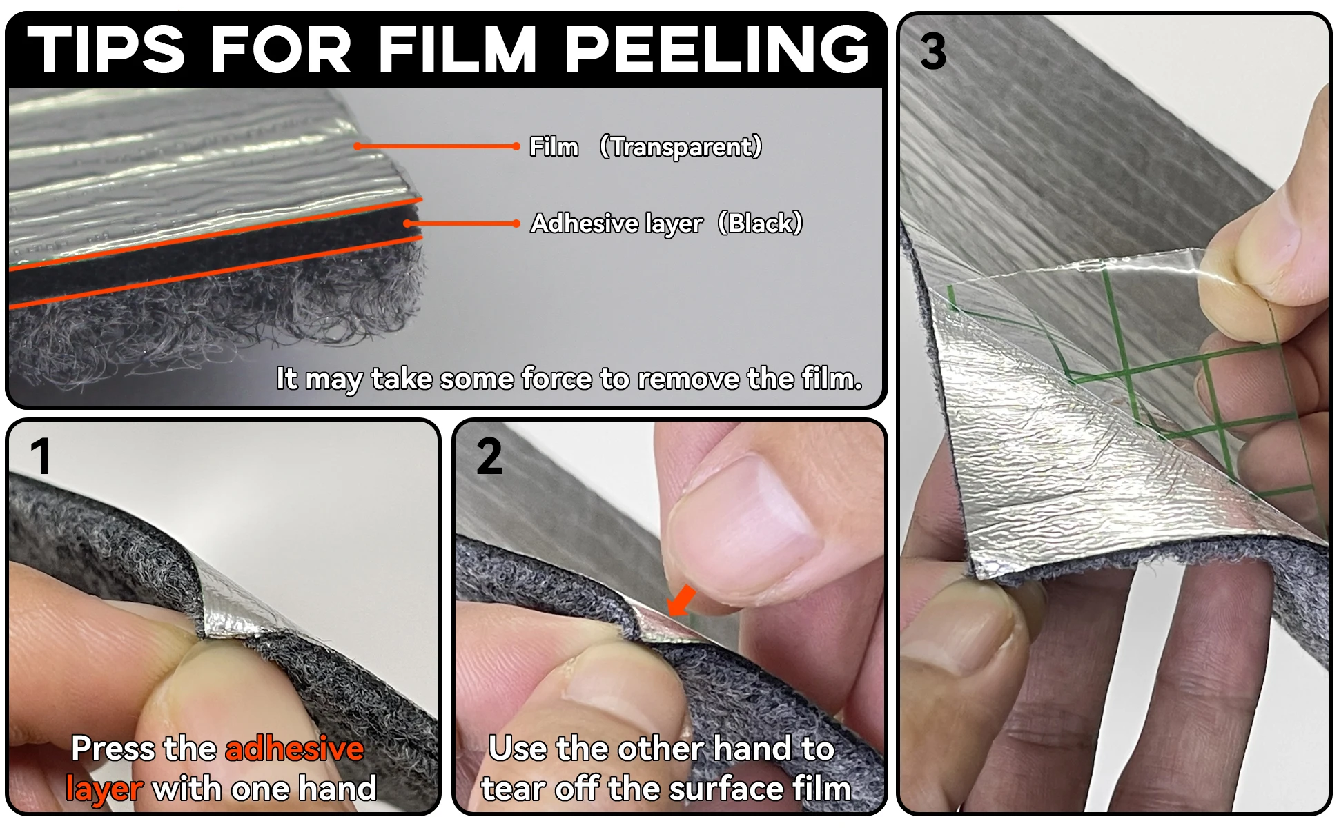 Selbstklebender Anti-Katzen-Kratz-Schutz für Sofas, DIY Kratzschutz für Katzenpfoten, zuschneidbarer Teppich, Katzenkratzbrett ﻿ Rollenversand – Detail 3