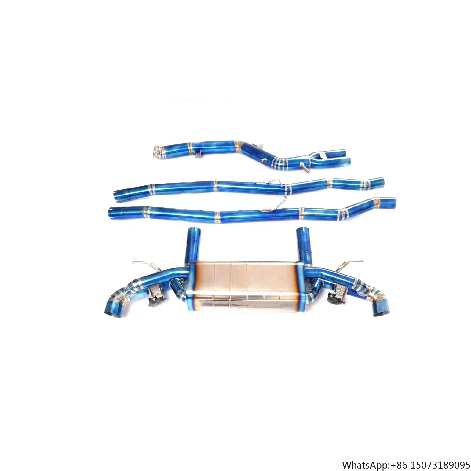 Factory Price Top Quality Titanium Mufflers Valve Exhaust Piping for  840i 3.0T MY 2020+
