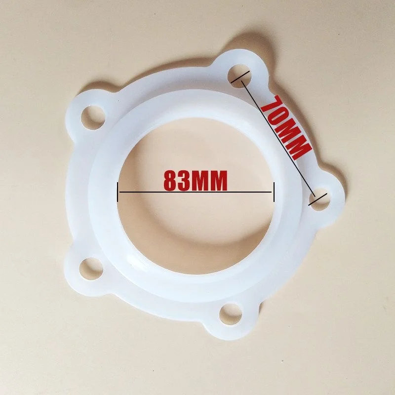 1PC silicone rubber gasket seal for electric water heater Heating tube flange drain outlet silicone seal ring parts