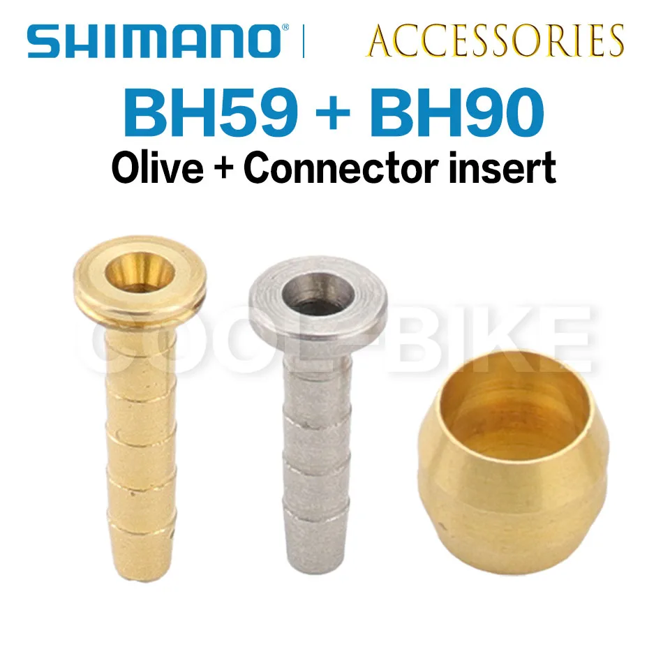 

Shimano bicycle Hydraulic Hose Adapters SM BH59 BH90 Olive and Connecter Insert for shimano Hydraulic Brake Hose