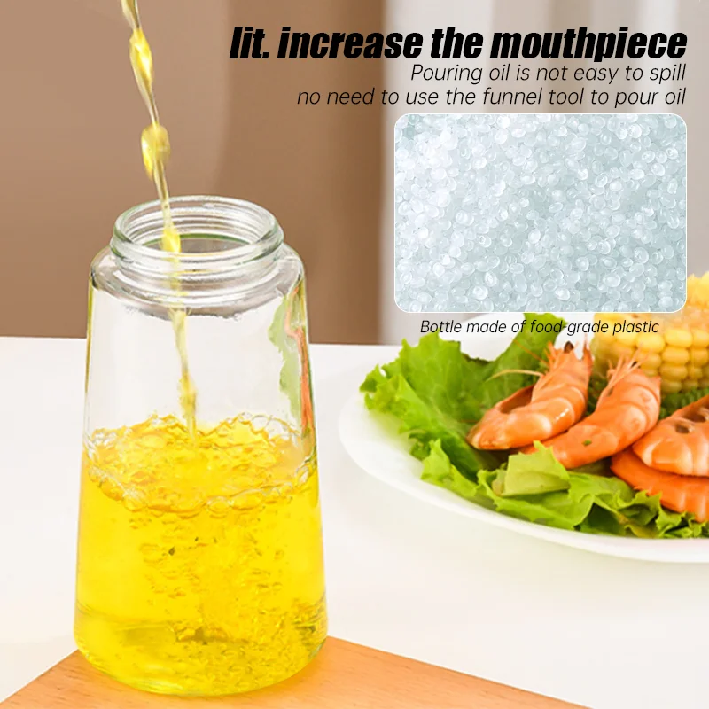 500ml Oil Spray Bottle Kitchen Cooking Spray Oil Dispenser Salad Vinegar BBQ Kitchen Baking Roasting Picnic Kitchen Tool