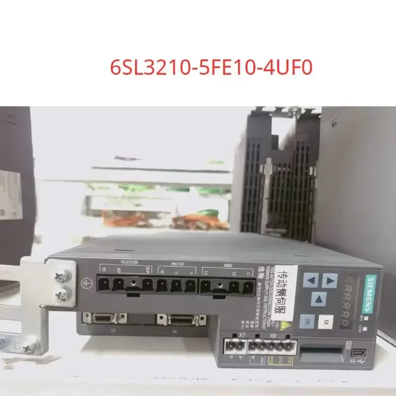 

6SL3210-5FE10-4UF0 second hand tested ok SINAMICS V90, 400 V, PN, FSAA 6SL3210 5FE10 4UF0