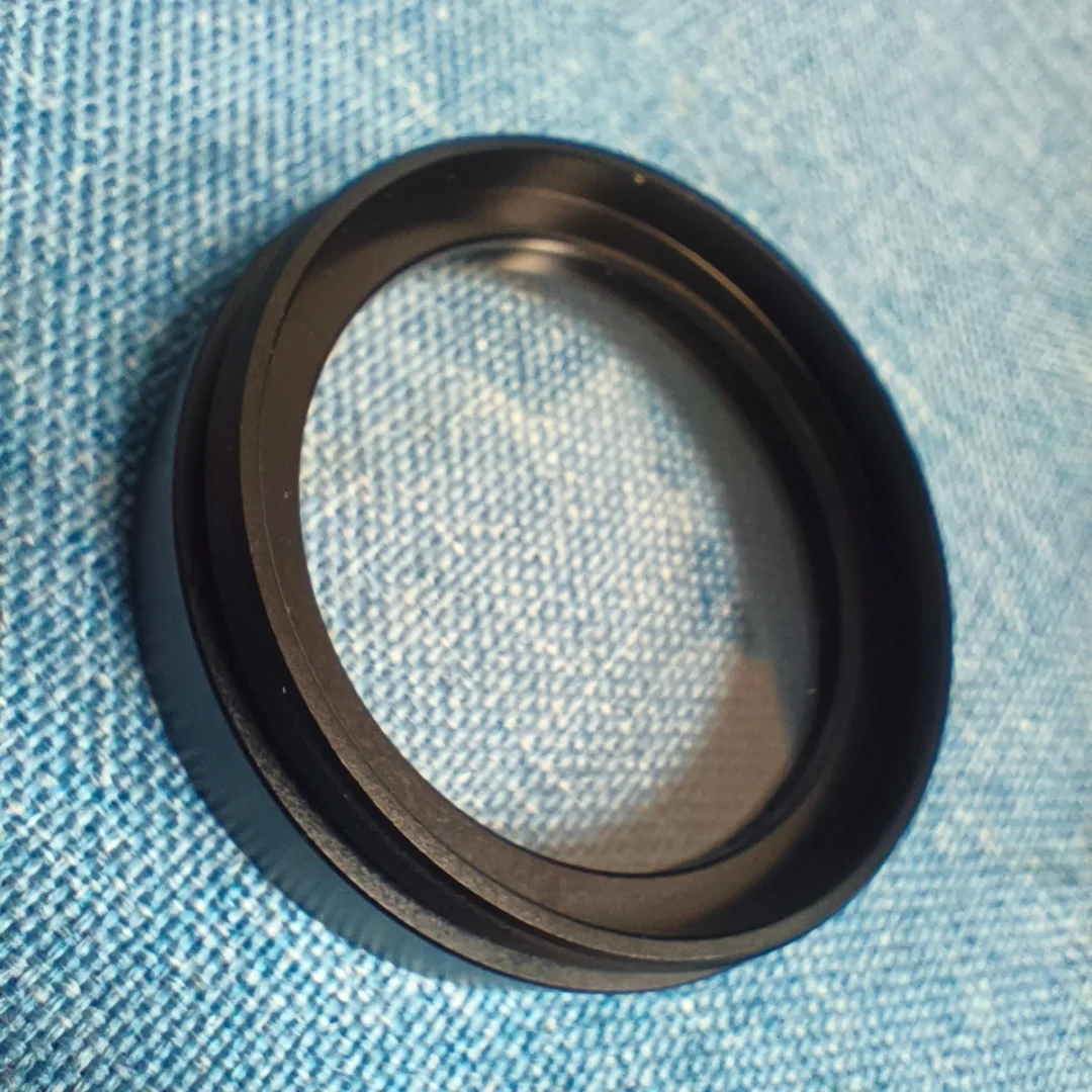 48mm Stereo Microscope Protective Lens Ultra-thin High Definition Glass Dust Oil Smoke Proof Cover for Mobile Phone Repair