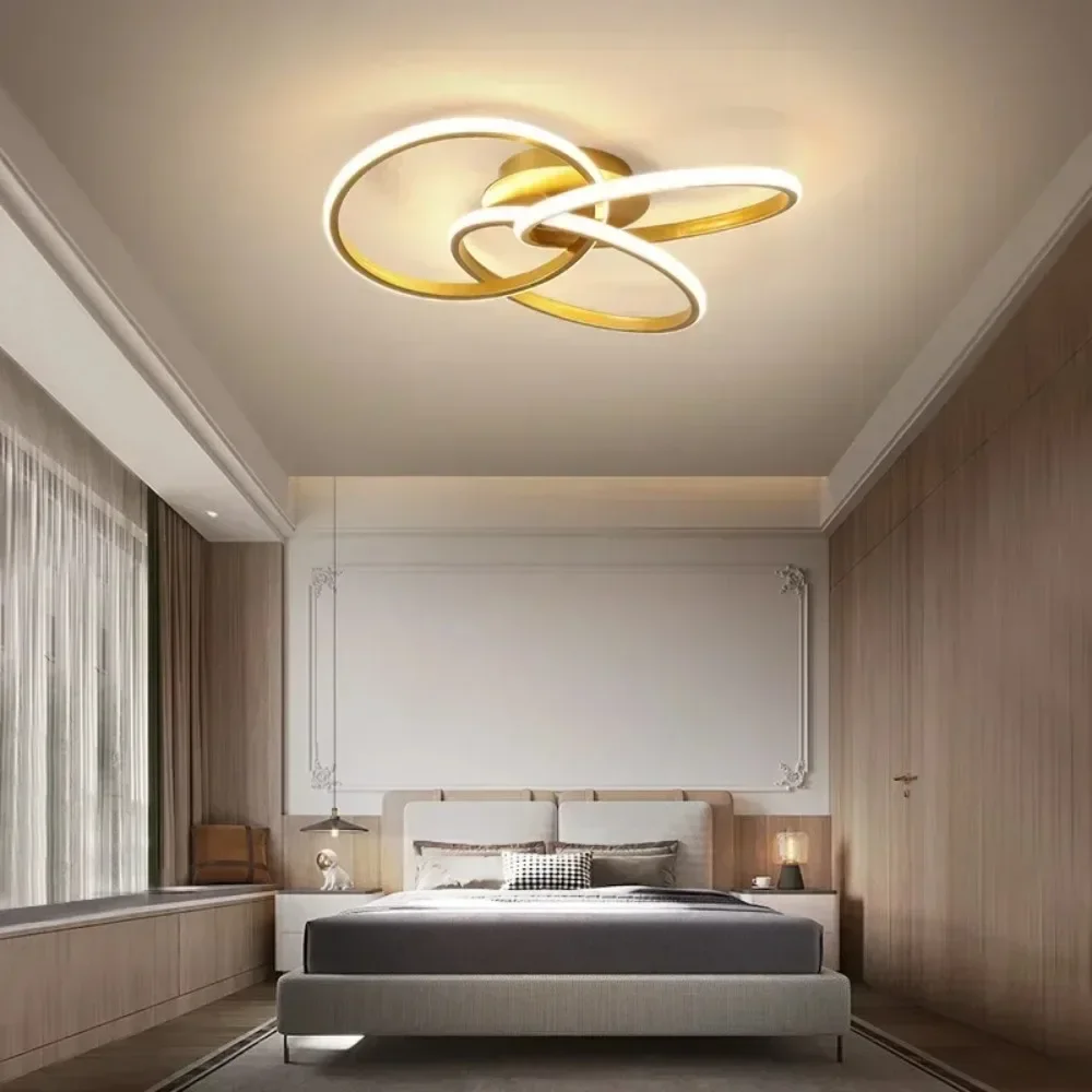 JOYINLED French Country LED Ceiling Lamp for Foyer Dining Room Living Room, Ambient Lighting Decor, 3000K/4000K/6000K Changeable