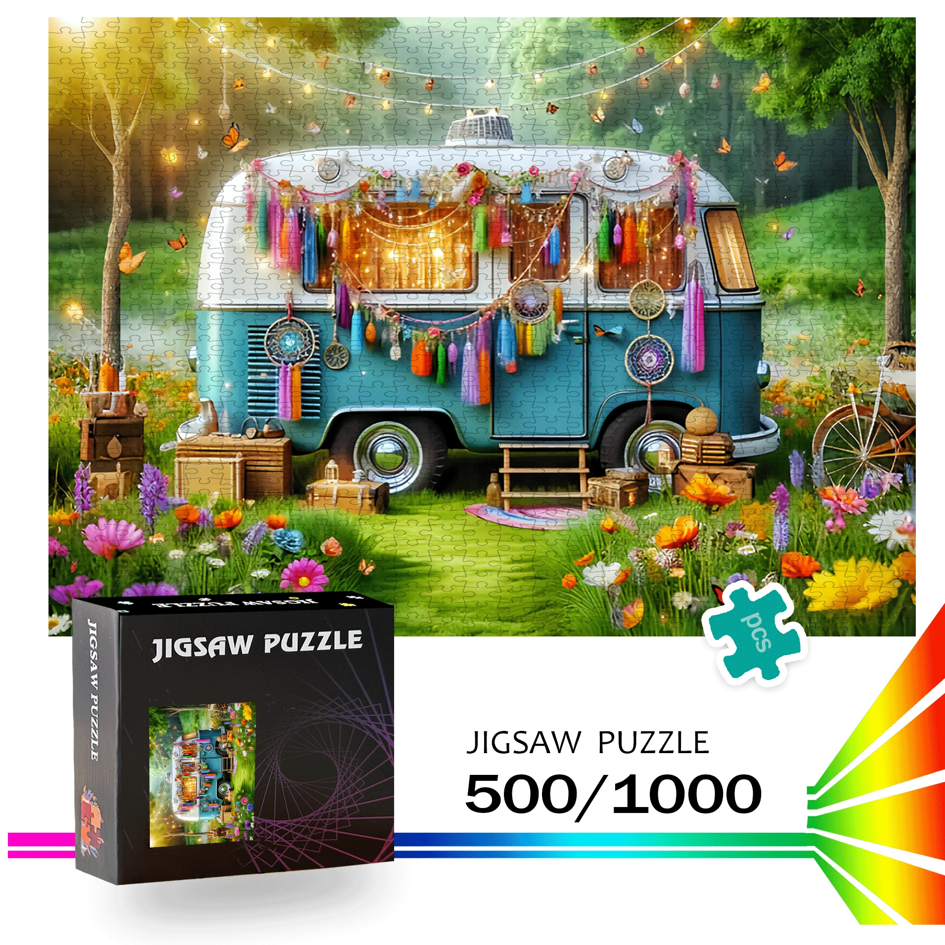 Vintage Van 500Pcs/… - image