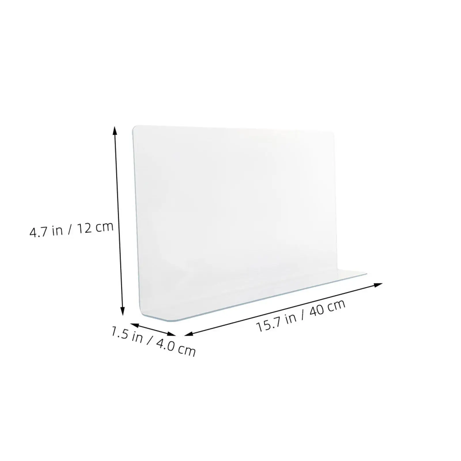 4 Pcs Outer Bathtub Splash Protector Adhesive Shower Guard Corner Shield for Bathroom Plastic Floor Water