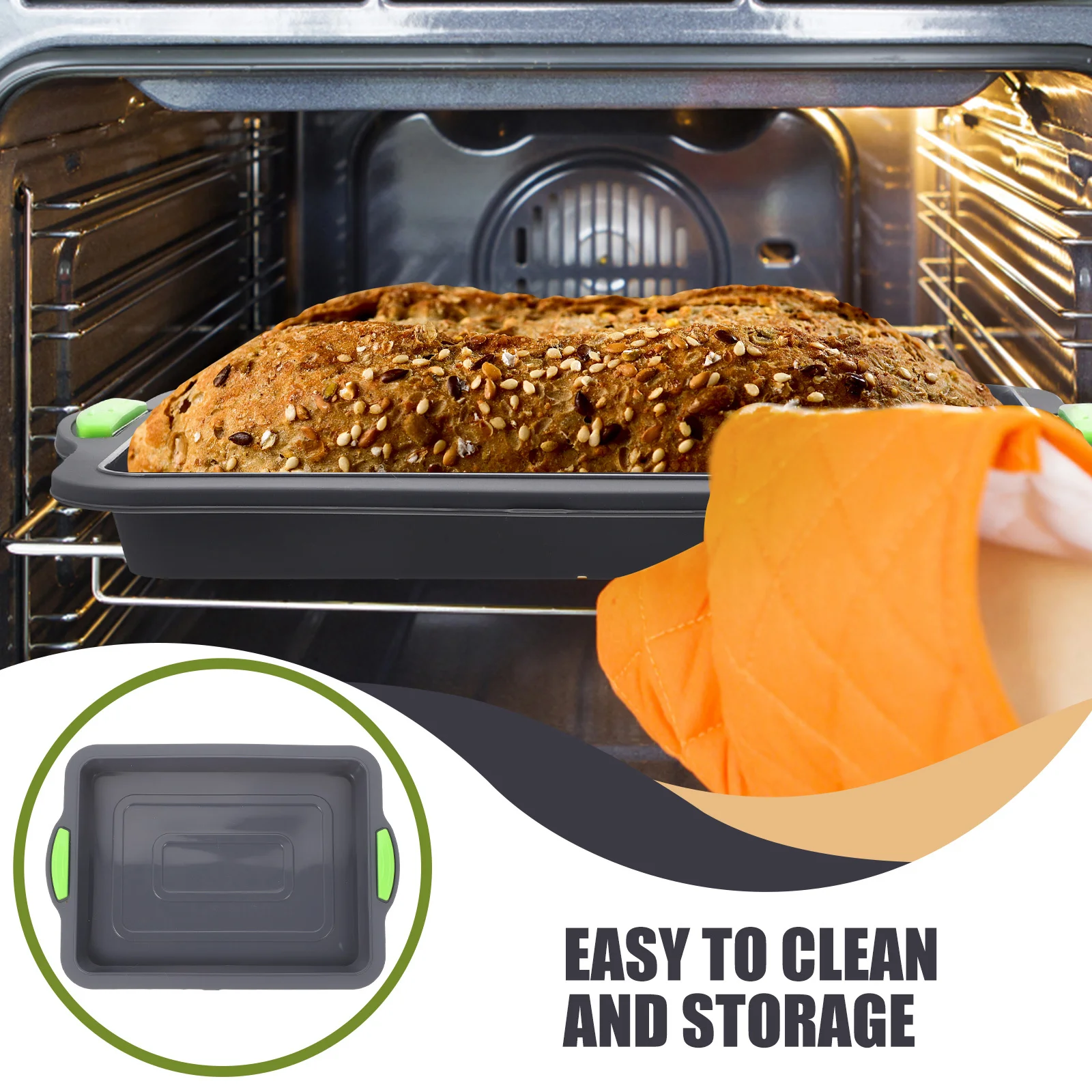 

Silicone Cake Kitchen Cake Kitchen Bread Oven Bread Pan Pan Oven Silicone Mold Mold Baking Supply