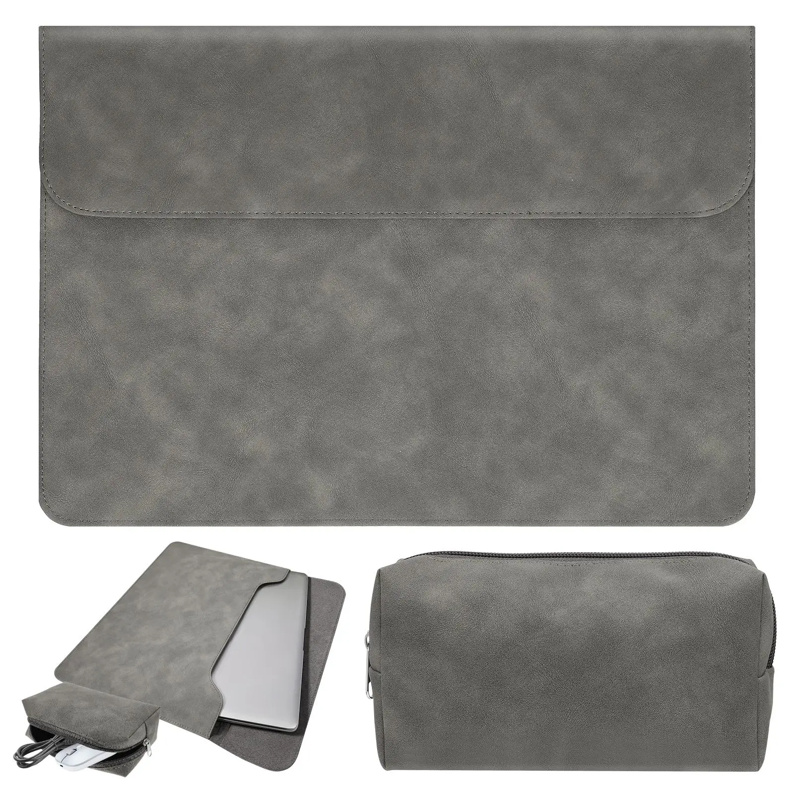 

Laptop Bag Set Mouse Storage Small Electronics Protective Pouch Holder for Computer Accessories