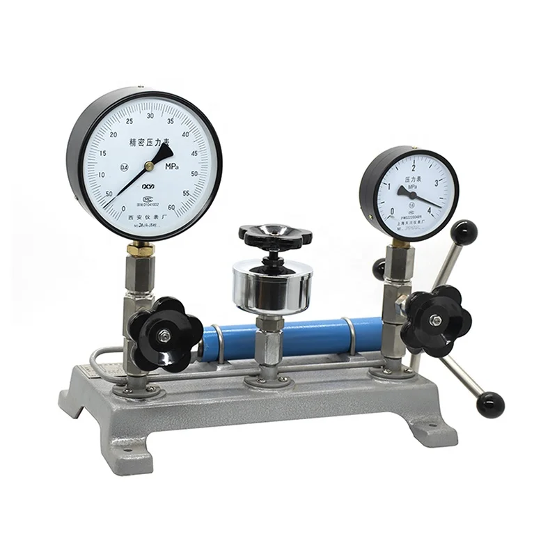 

600 Bar Manual Controller Pressure Calibrators Handheld Pump Calibration Gauge For Transmitter