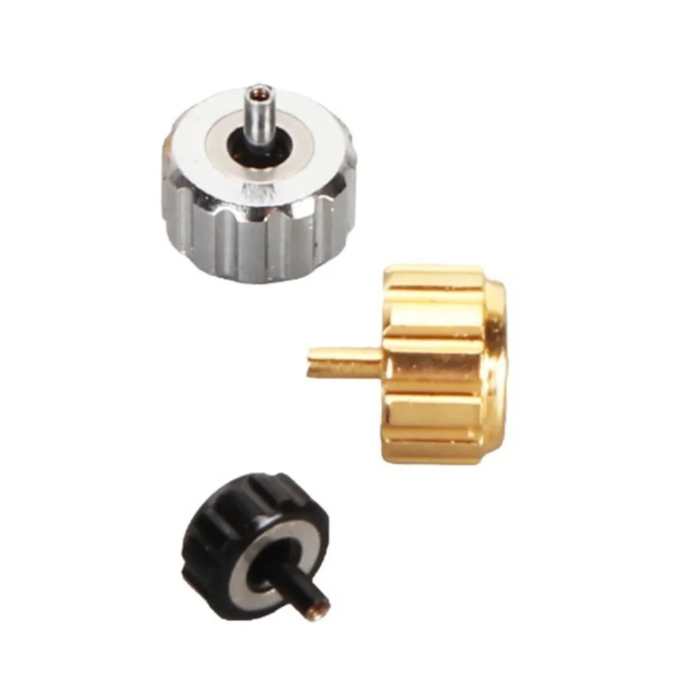 2026 Waterproof Watch Crown Repair Kit NO 4046 XL Copper Stem Replacement For Gold Silver Black Watches Maintenance