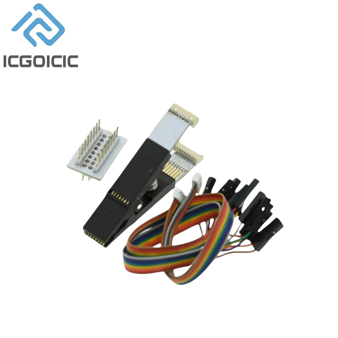 CH341A 24 25 Series EEPROM Flash BIOS USB Programmer Module + SOIC8 SOP8 Test Clip For EEPROM 93CXX / 25CXX / 24CXX images - 6