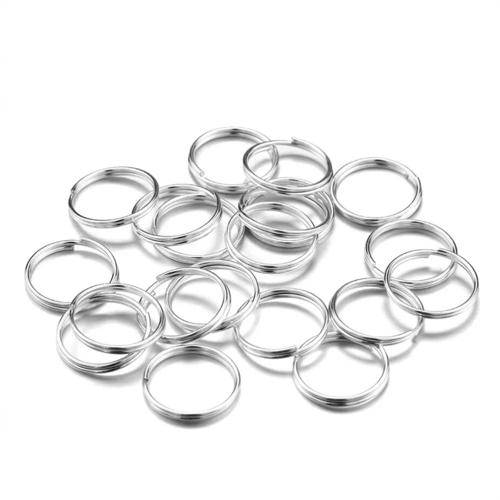 4-10mm Gold and Silver Double Ring, Multi Size Jewelry Making Connection Ring, DIY Handmade Jewelry Making Link Accessories image 6