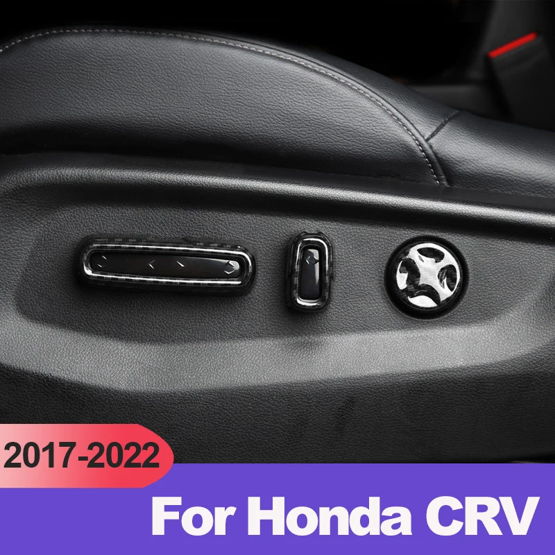 

Electric seat button adjustment and decoration stickers modification special accessories For Honda CRV 2017 2019 2020 2021 2022
