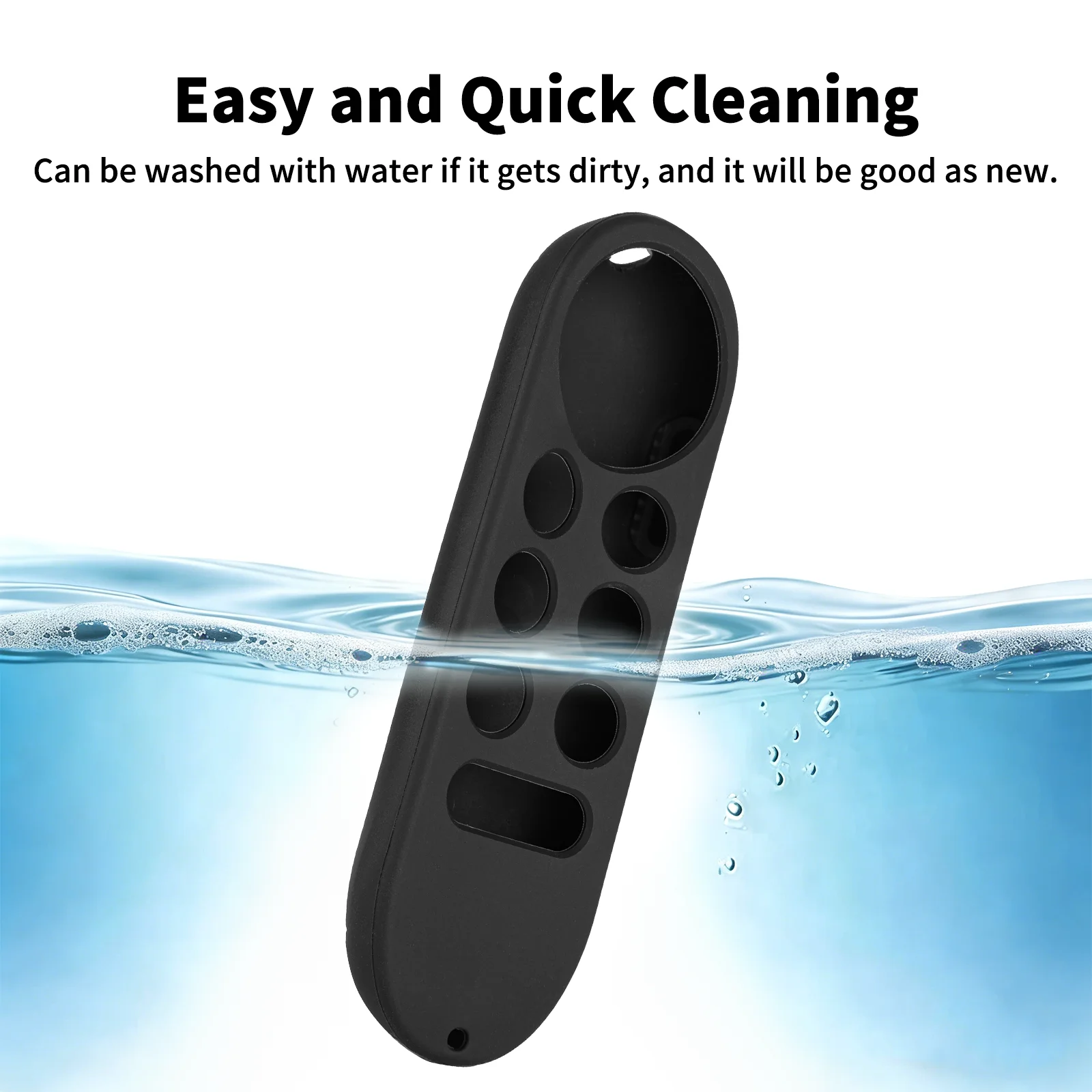 Silicone Remote Control Case Compatible With Google Chromecast 2020 4K / Chromecast 2022 HD TV G9N9N Remote Shockproof Protectiv view 6