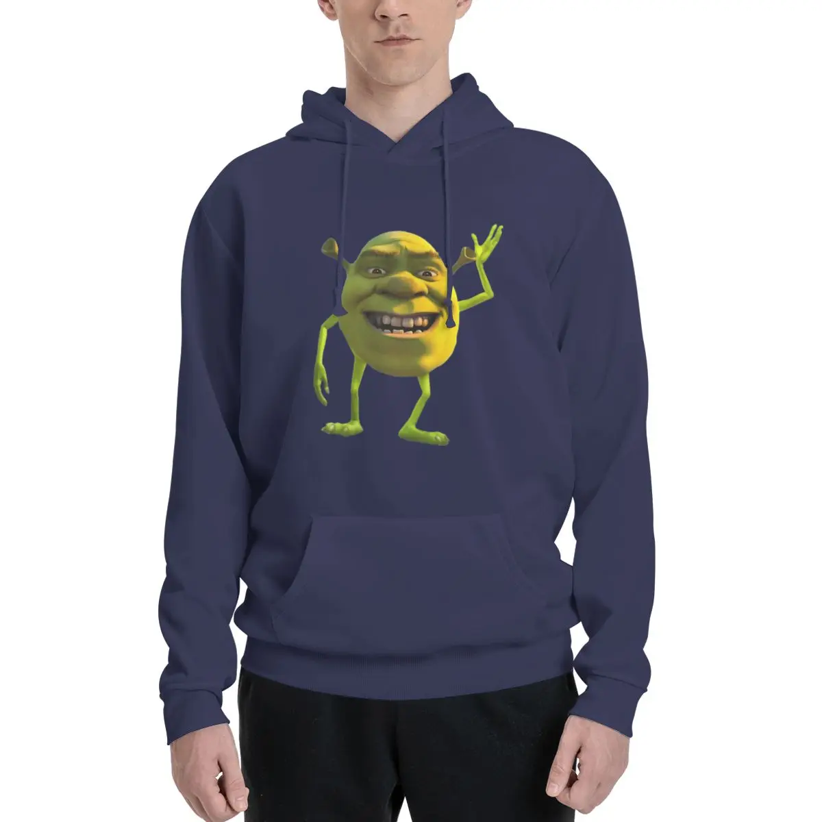 Shrek Hoodies Men Women Casual Pullover Sweatshirt Hip Hop Long Sleeve Streetwear Autumn Winter