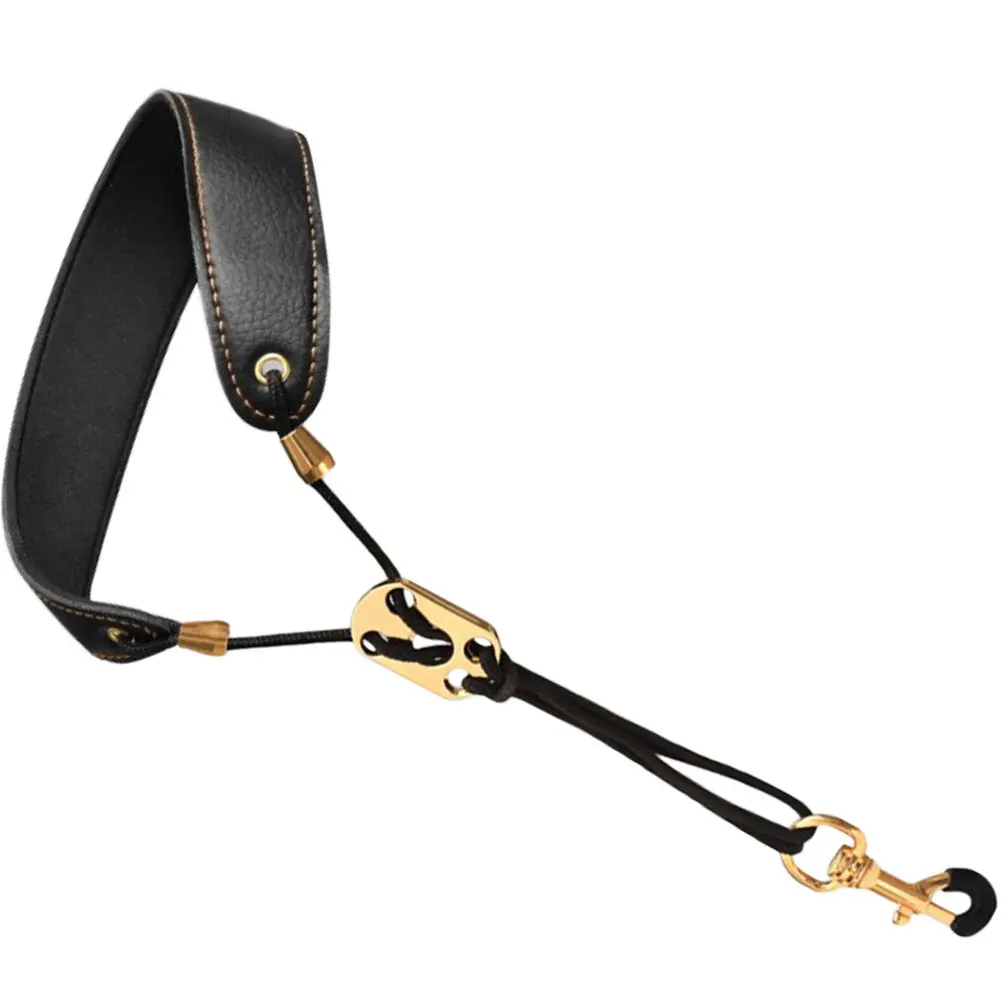Comfort-Focused Adjustable Sax Neck Strap for Alto Tenor Soprano Saxophones - Sturdy Craftsmanship Universal Fit Strap