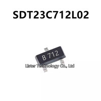 20~100PCS/Lot New SDT23C712L02 SOT-23 Marking:B 712 SDT23C712 SDT23C712L SOT23