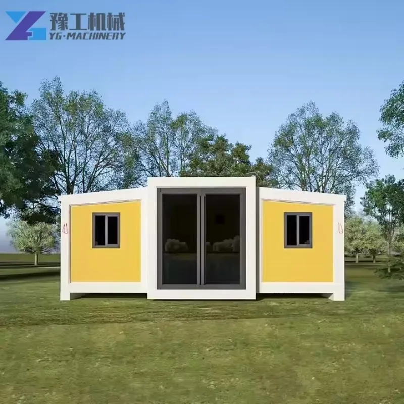 YG Customized 20/40ft Tiny House Cold-Proof Modular House 20ft Expandable Container House Mobile Home With Balcony