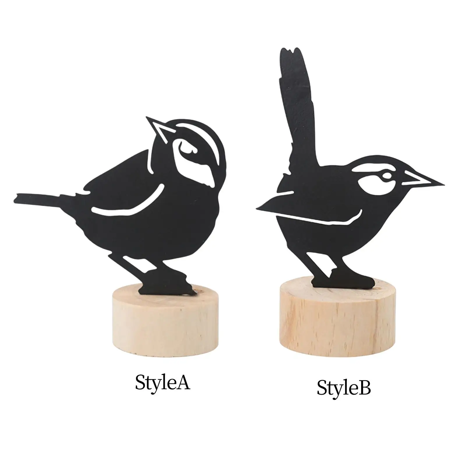 

Bird Silhouettes Number Holder Wedding Holder Clips Picture Memo Photo Stand