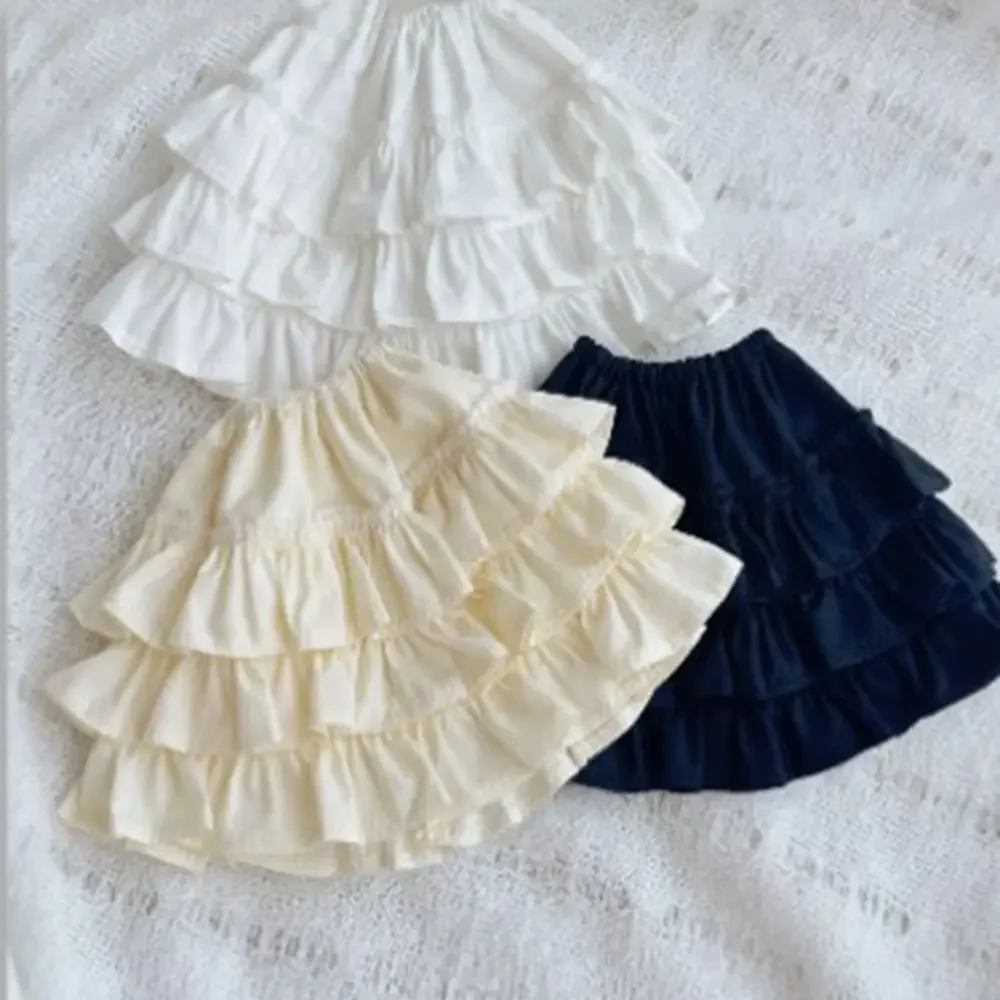 

Модная кукольная короткая юбка, мини-3 цвета, нижняя юбка с тортом, аксессуары «сделай сам», милые для кукол 1/4 1/6 BJD 30/45 см