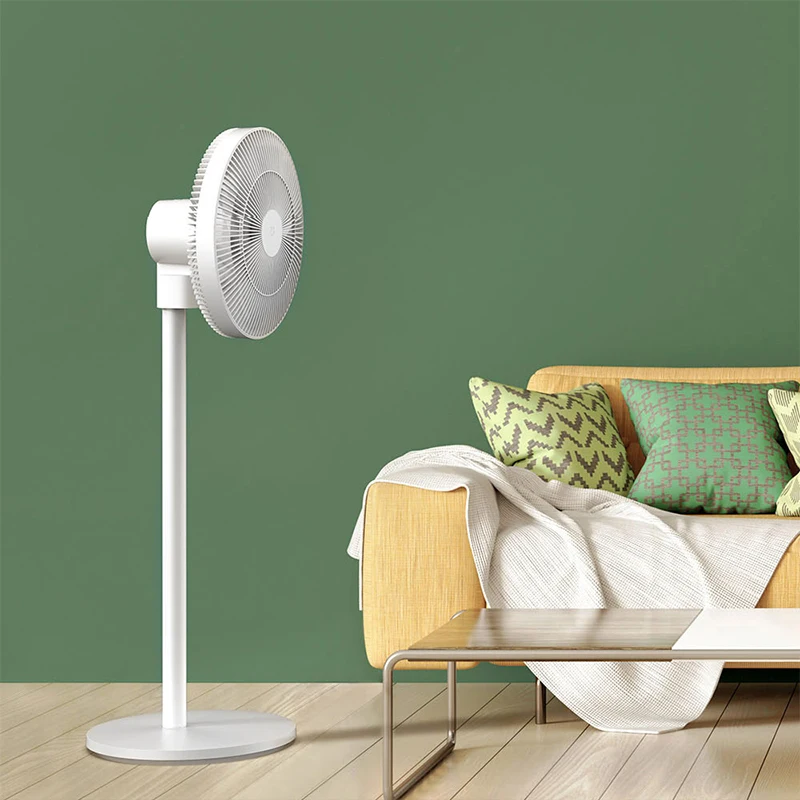 MIJIA Smart DC Frequency Conversion Electric Floor Standing Fan Battery Version,Bedroom Office Wireless Fans,4 Speeds, 4 Modes,