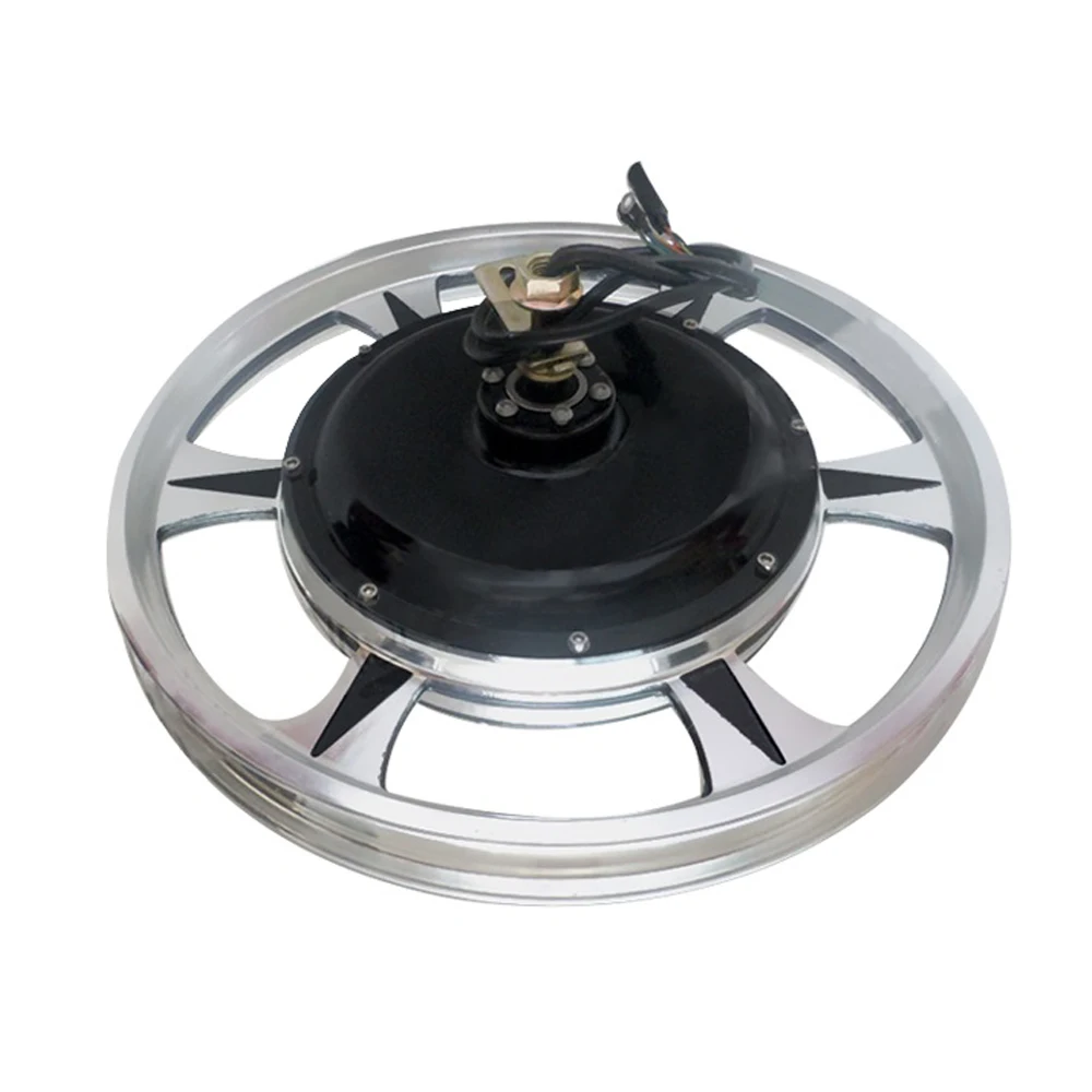 18 Rear Drive 36v 48v 60v 350w 500w 1000w Wheel Hub Motor Disc Brake Design Electric Scooter Wheels