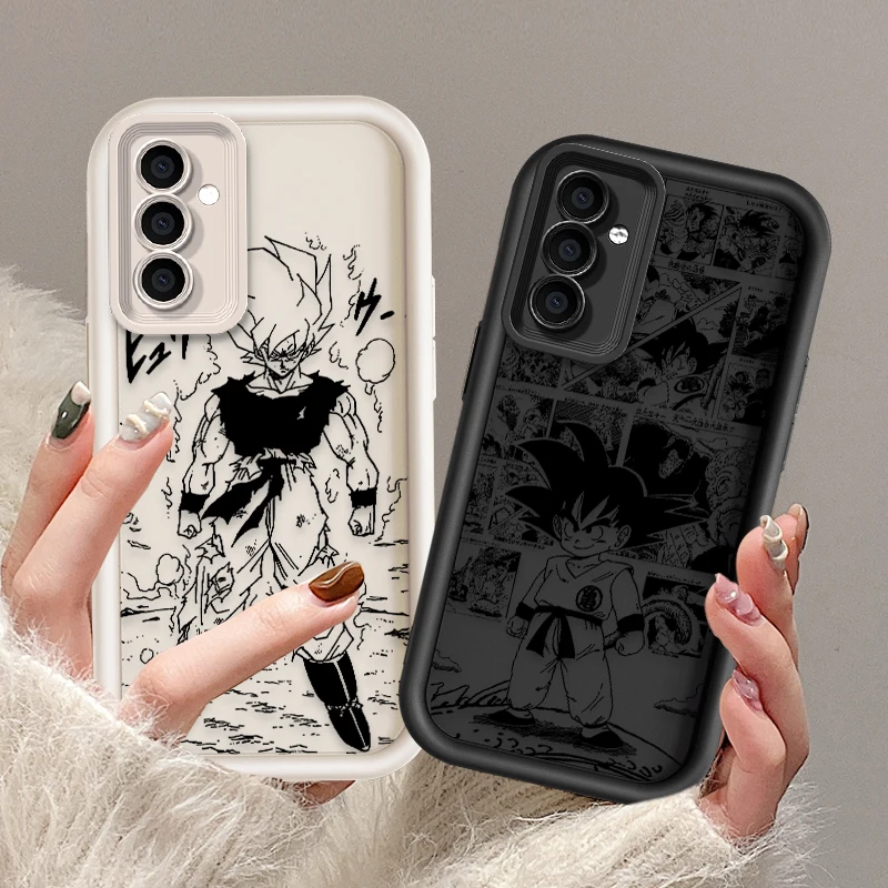 Dragon Balls Saiyans Gokus 3 For OPPO A98 94 92 78 76 74 72 58 57 54 53 2020 Find X5 3 Pro 5G 4G Soft Eye Ladder Phone Case