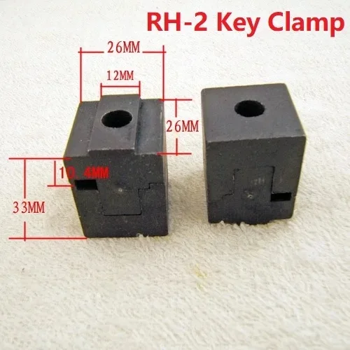 DeFu RH-2 Key Machine Accessories Milling Cutter 60x16x6 Key Clamp Fixture Adjustment guider Screw Switch