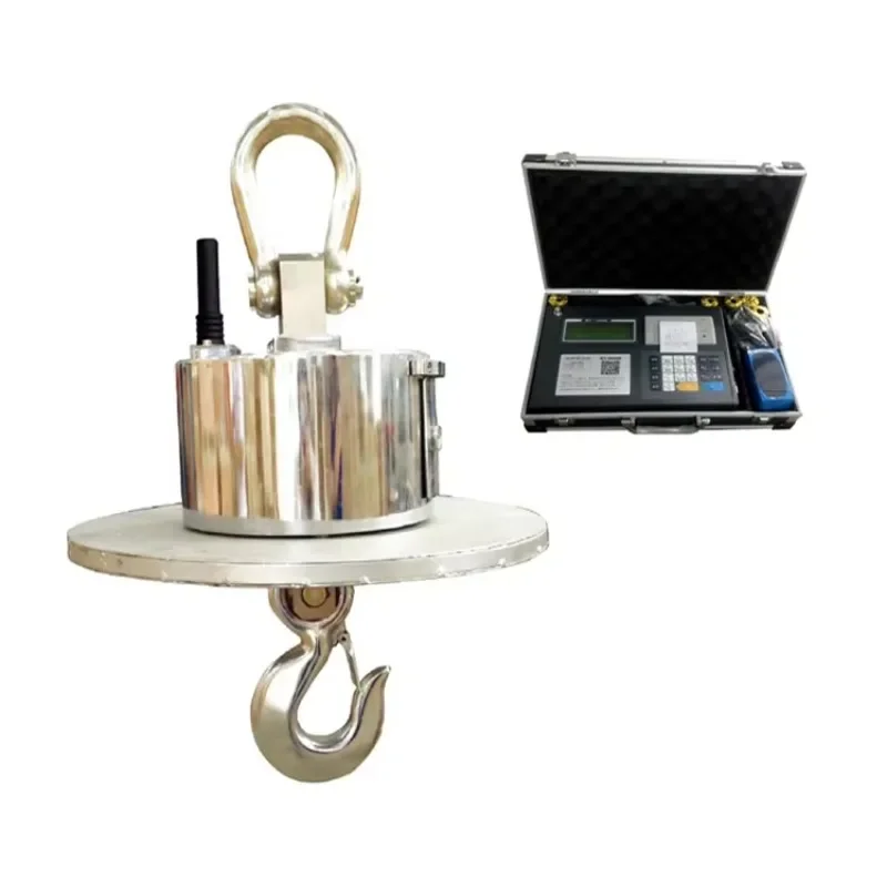 

【Best-selling】Wireless Large Display Stainless Steel 30ton Hanging Crane Scale with Printer