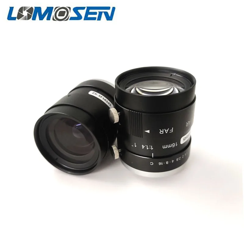 Hot Selling Low Distortion 5 Million Pixels 25mm Focal Length C Mount Lens for Industrial