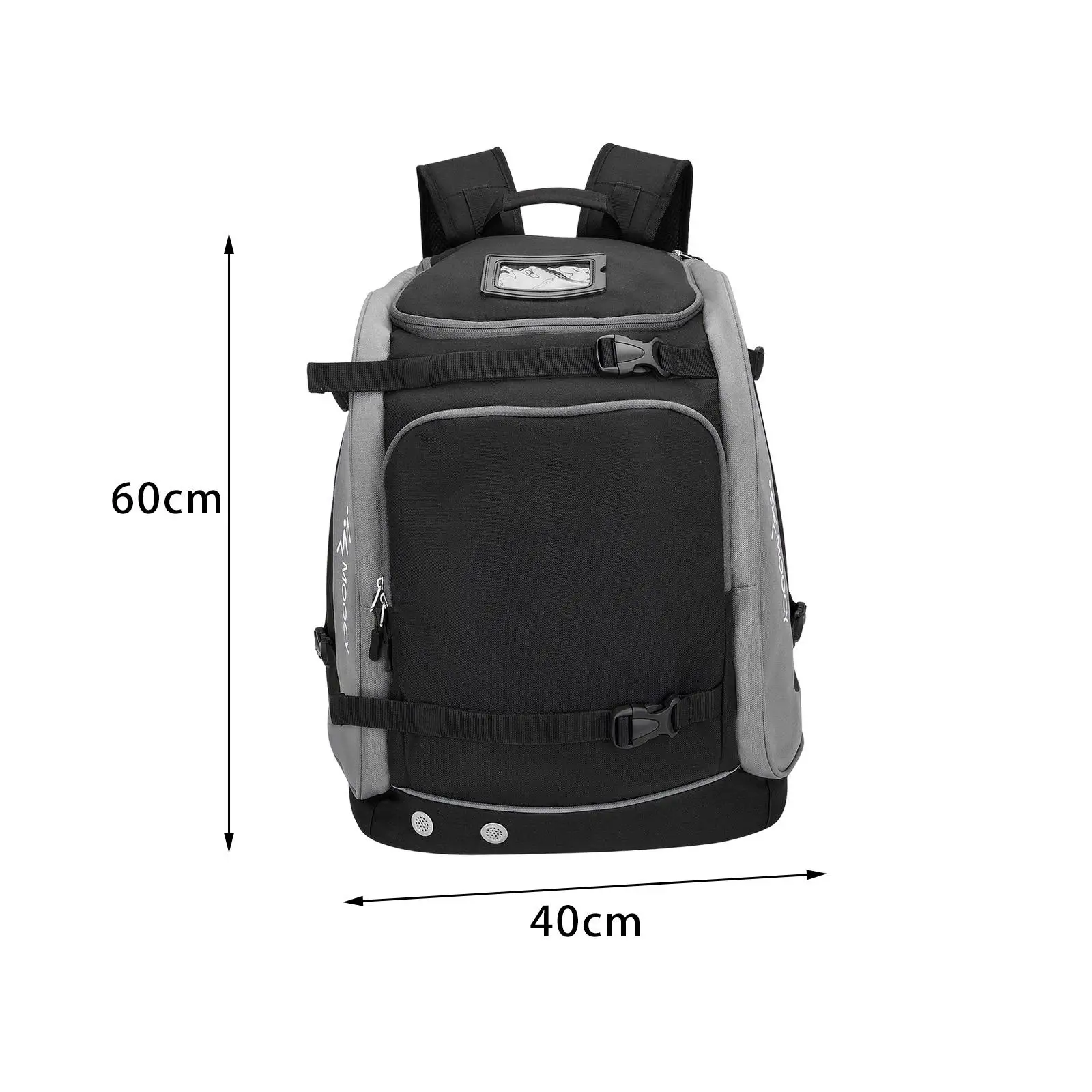 ポータブル 65L スキーバックパック大容量ブーツバッグスキーアクセサリー旅行用