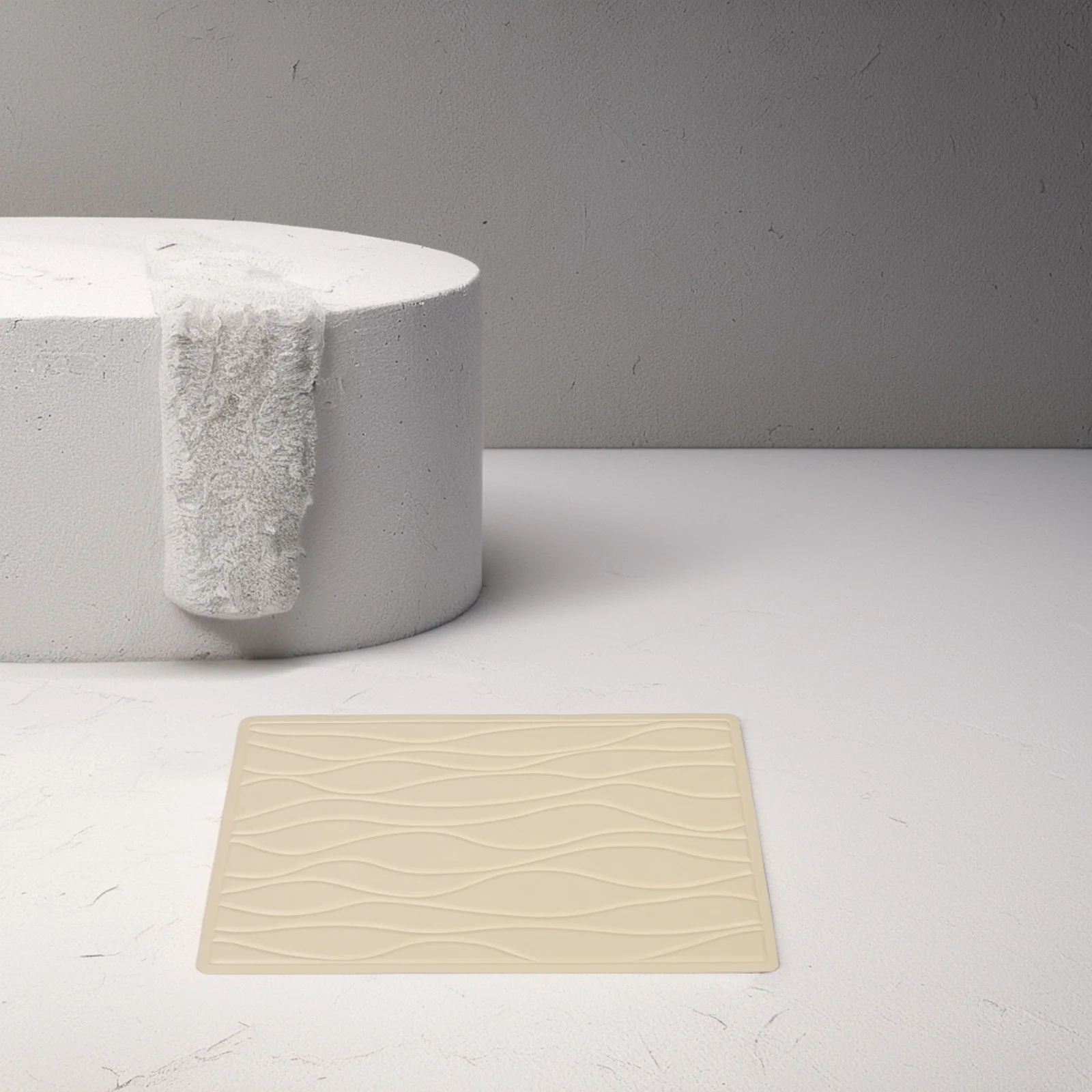 

Резиновый нескользящий коврик для ванной с присосками, противоскользящий коврик для душа, коврик для ванны, безопасный коврик для ног, комфортный напольный коврик для ванной комнаты, резиновый