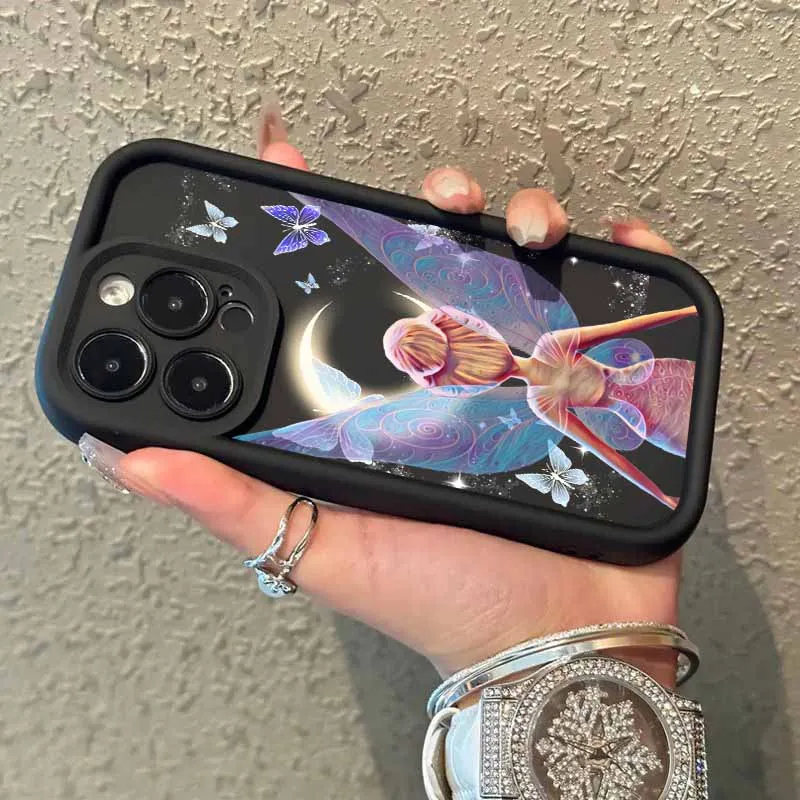 Disney Tinker Bell für Samsung Galaxy S25 S24 S23 S22 S21 S20 Plus Ultra FE Lite Augenleiter Handyhülle