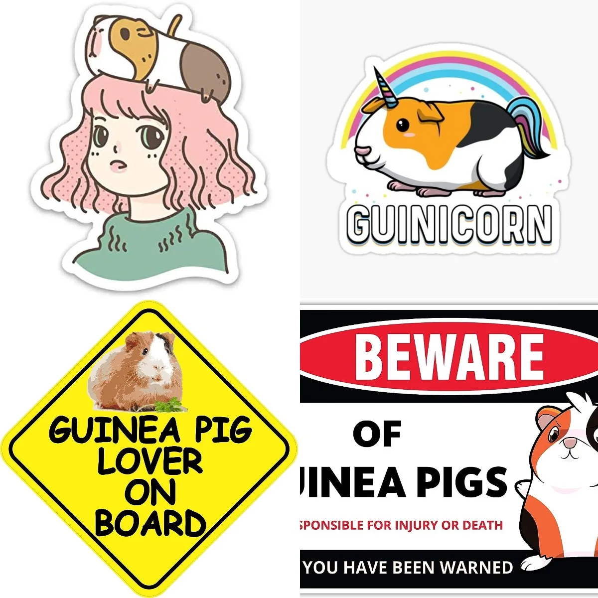 

Guinea Pig Sign Decor Guinea Pig Gifts for Guinea Pig Lovers Cage Accessories Toys Stickers Stuff