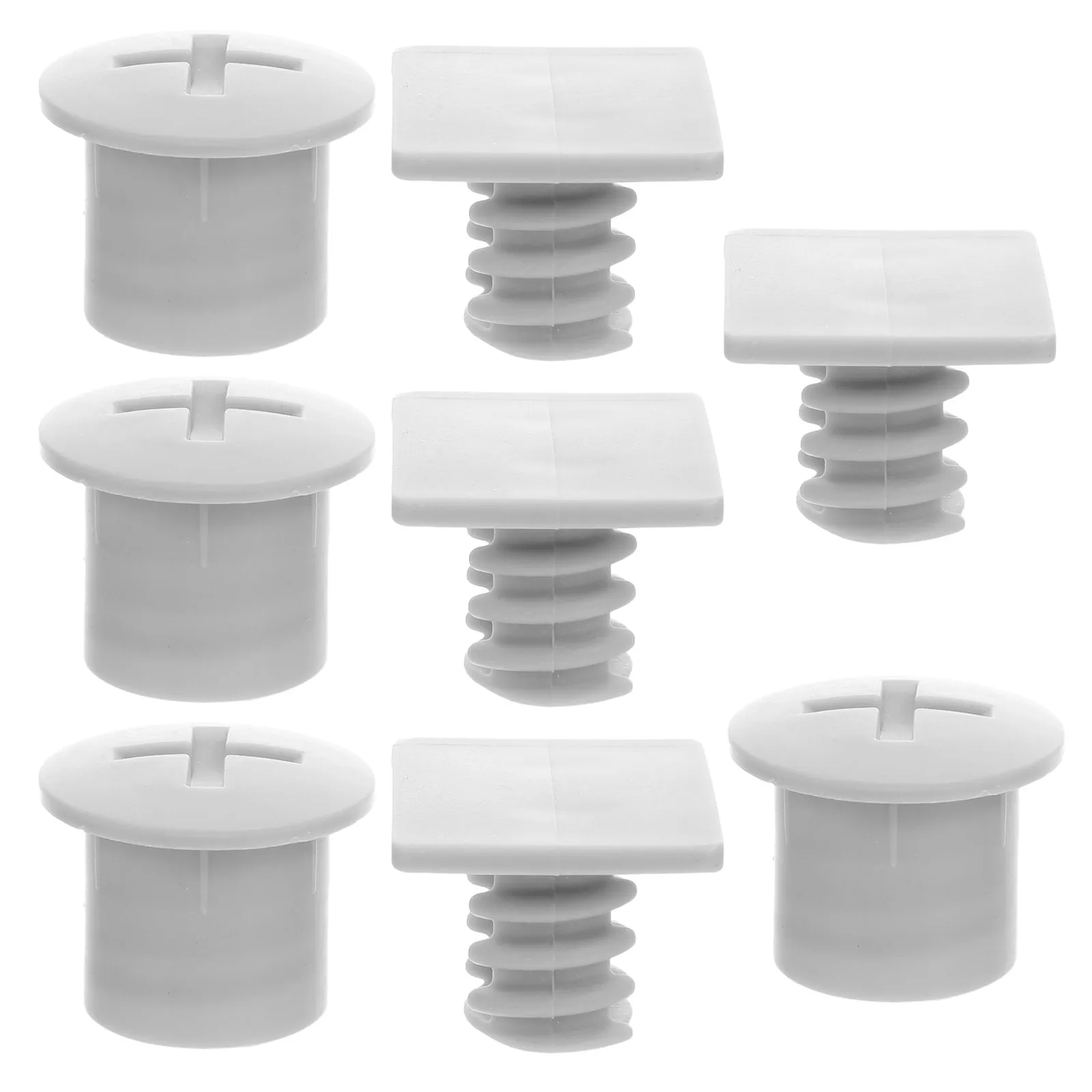 4Sets Childrens Slide Screw Caps Plastic Replacement Covers for Toddler Slides Universal Fit Secure Installation No Tools Needed