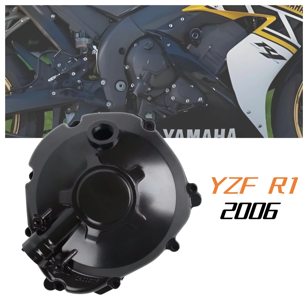

Motorcycle Accessories Right Stator Engine Cover For Yamaha YZF-R1 YZFR1 YZF R1 2006