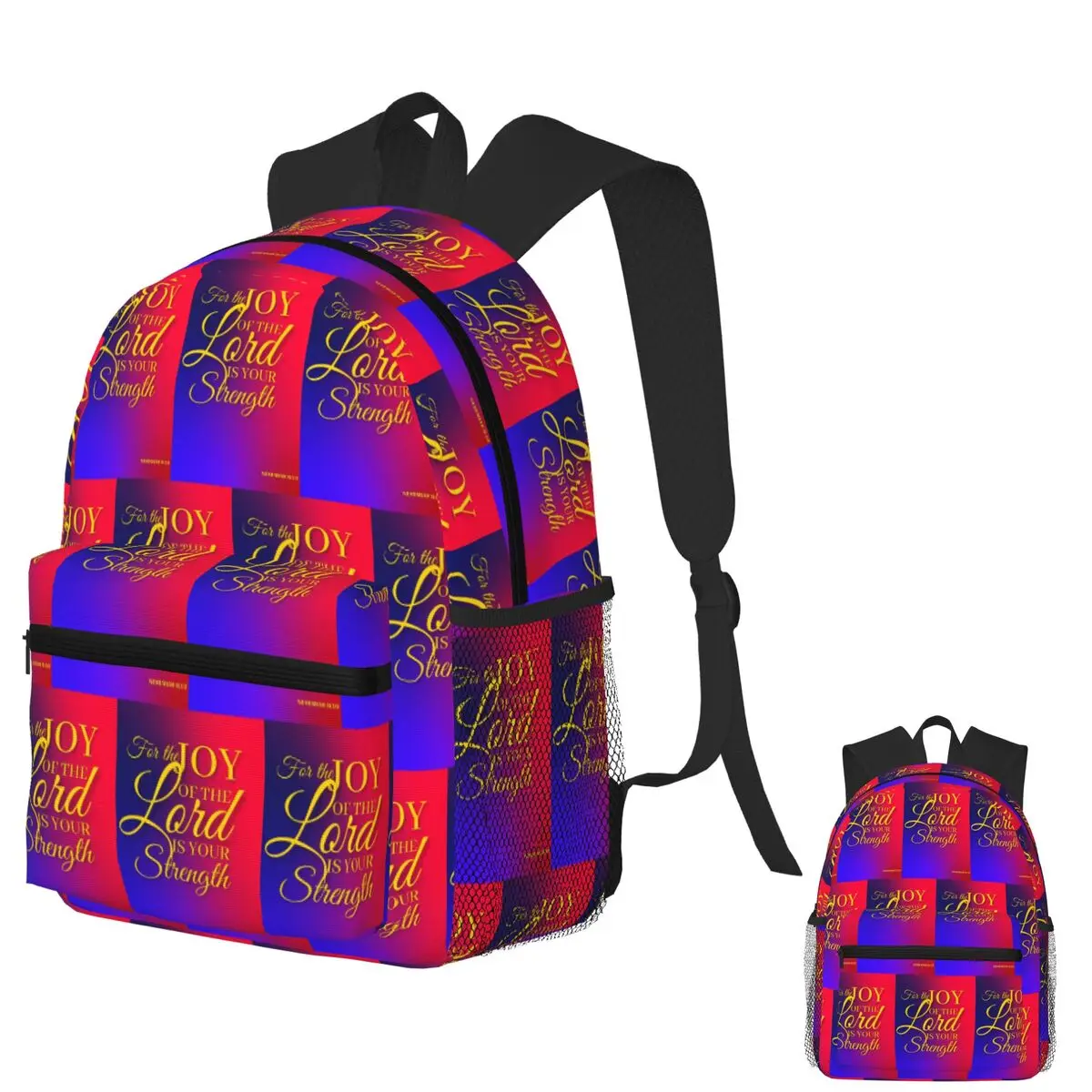 

The Joy Of The Lord Student Backpack School Bag Hiking Travel Daypack for Men Women Fashion Bookbag Shoulder Bags