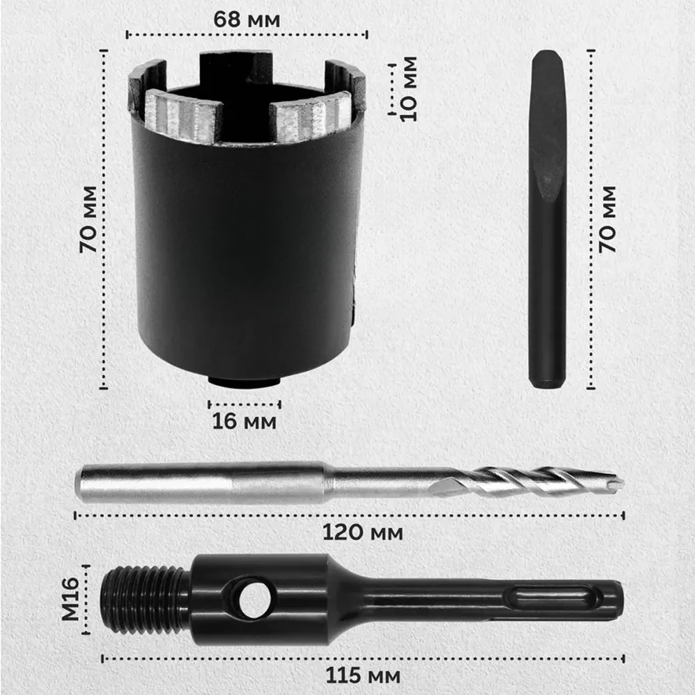 

82mm Diameter Concrete Reinforced Concrete Diamond Core Drill Bits Hole Saw Dry Dill Bits for Concrete