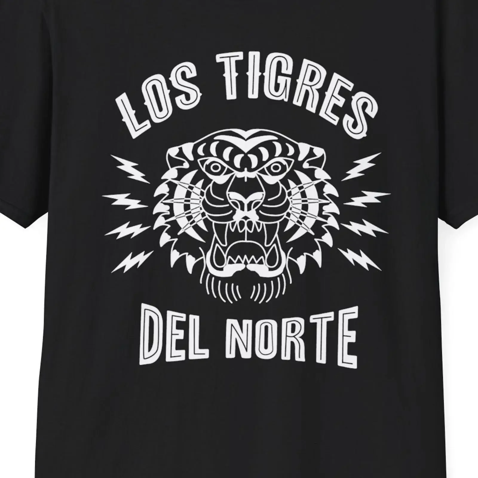 Los Tigres Del Norte T Shirt vintage Washed Versatile Stretched homme graphic Breathable streetwear Stylish Slightly
