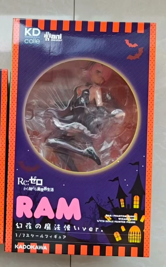 

【Оригинал】AniMester KADOKAWA KDcolle Re: ZERO — начиная жизнь в другом мире-RAM The Magic Night Magician Ver.1/7 Модель игрушки