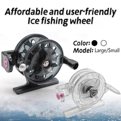 Ice Fishing Wheel, Winter Fishing Wheel, Reverse Braking, Semi Metal Front Wheel