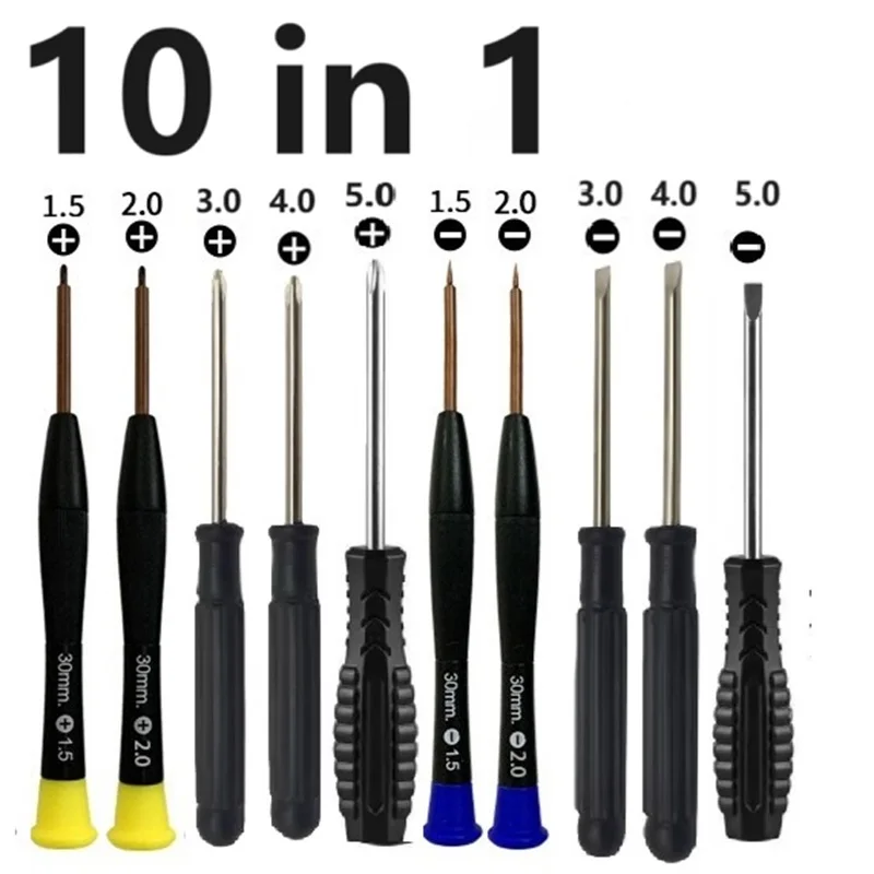 Screwdriver Set Phone Disassembly Repair Set Repair Tools Kit Set Screwdriver Combination Skid Multi Function Disassembly Kit