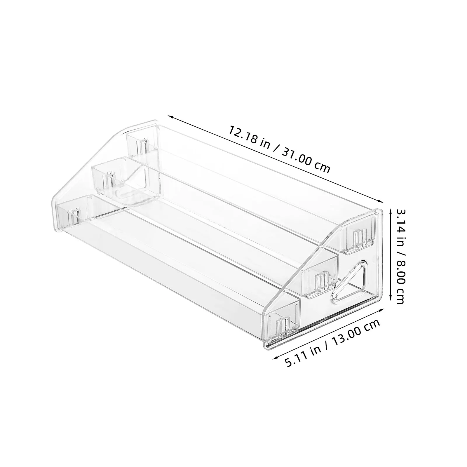 Makeup Palette Organizer Acrylic Vanity Organizer Transparent Makeup Storage Nail Polish Perfume Display Stand