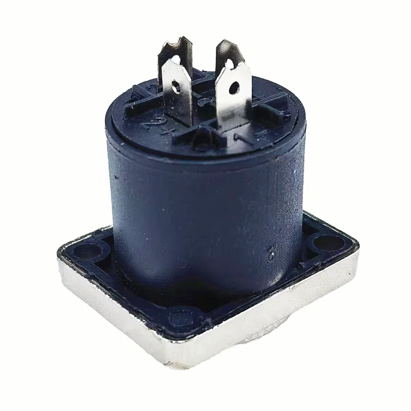 8 PCS MW Audio Metall Kleine Quadratische 4-Pin Lautsprecher Buchse, Bühne Lautsprecher Kabel Stecker Buchse Core lautsprecher Buchse