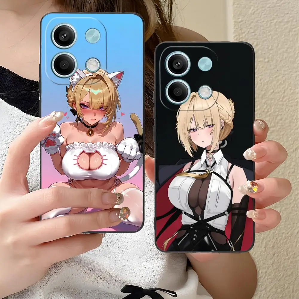 

Zenless Zone Zero Evelyn Phone Case for Xiaomi Redmi Note 14 13 12 11 S Pro Plus 4G 5G Colorful Printing Cover Pretty Cover