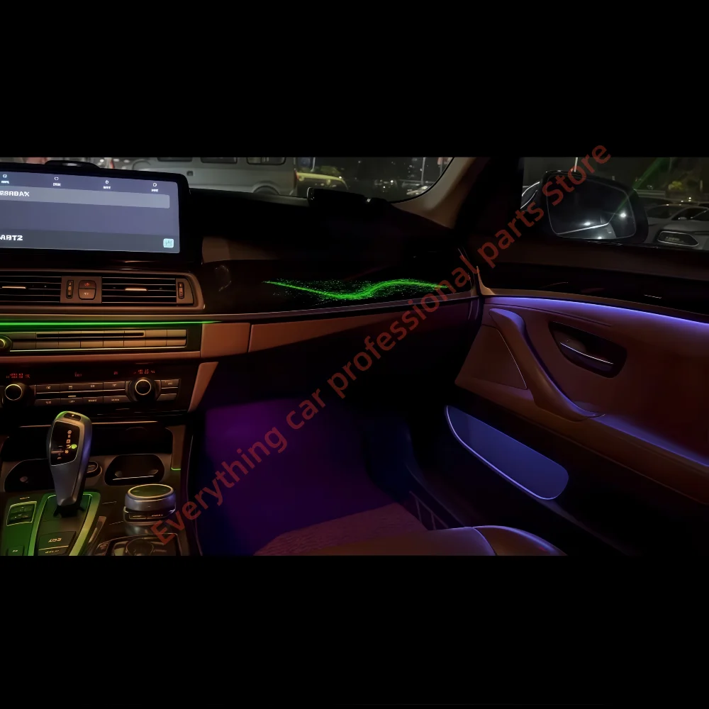 Car LED Ambient light for BMW F10, 64-color Dynamic Trim, Interior Atmosphere modification Accessories, Screen APP control