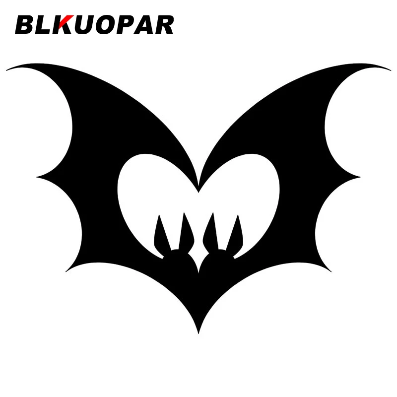 

BLKUOPAR For Bat Love Sign Car Sticker Creative Occlusion Scratch Decal Personality Windshield Refrigerator Laptop Car Styling