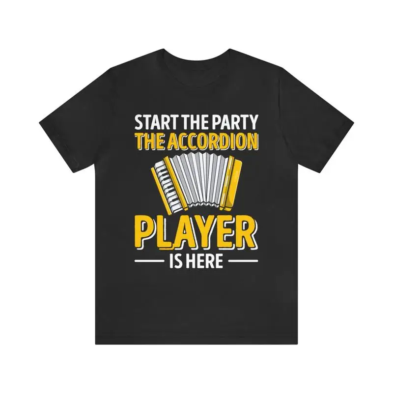 Funny Accordion Player Musician T-Shirt