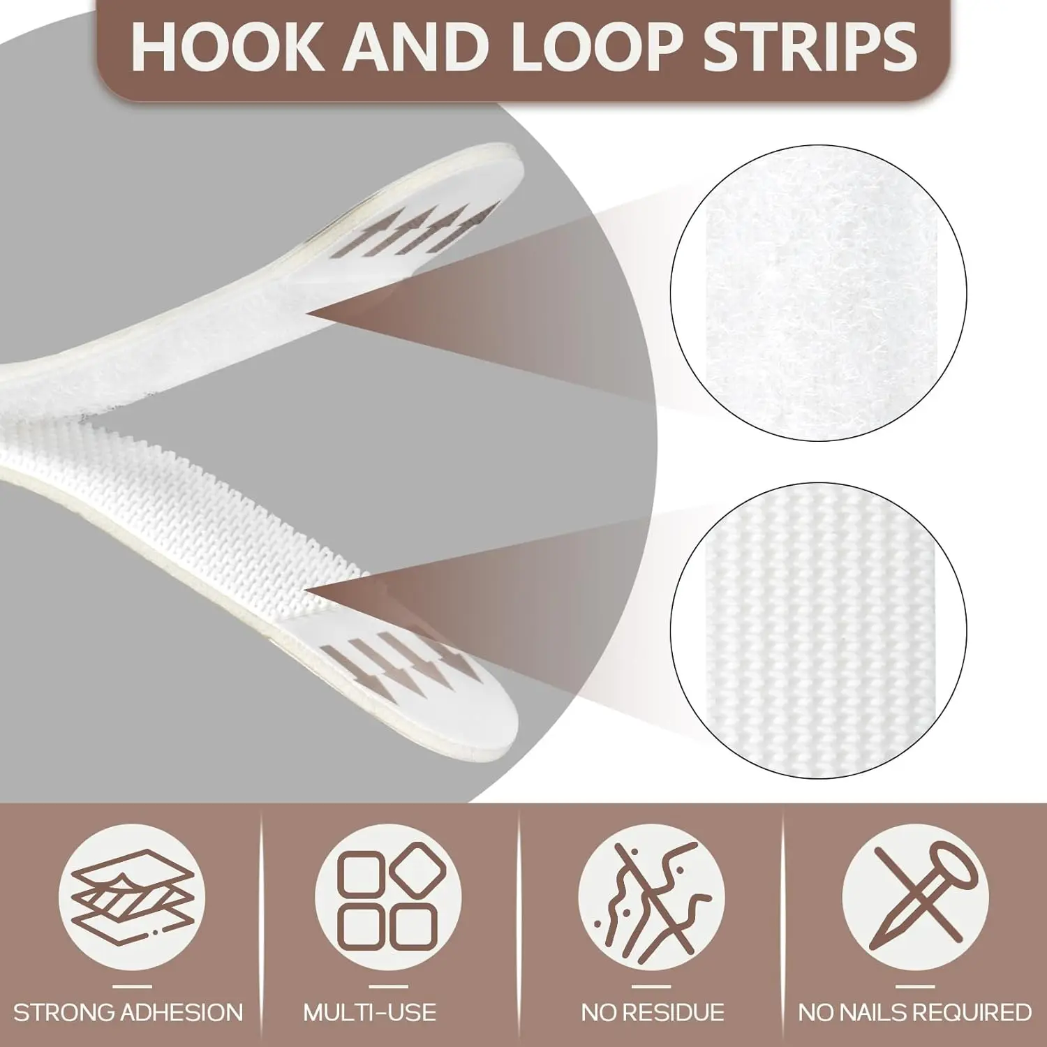 

24pcs Punch-free Frame Tape Assorted Mounting Self Adhesive Picture Frame Fixed Poster Wall Hook Decorate Fixing wall Hanger